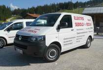 =VW T5 von Sebold und Resch steht im September 2018 in Bischofswiesen