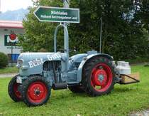 =Eicher ES 202 steht im September 2018 in Piding