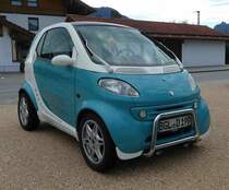 =Smart steht im September 2018 in Piding