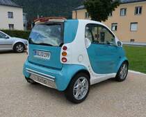 =Smart steht im September 2018 in Piding