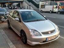 Honda Civic Type R der siebten Generation, aufgenommen in Wien am 22.06.2018.