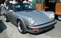 =Porsche 911, ausgestellt bei Blech & Barock im Juli 2018 auf dem Gelände von Schloß Fasanerie bei Eichenzell