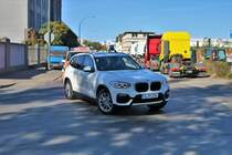 BMW X3 KdoW am 29.09.18 bei der Katastrophenschutzübung Frankopia in Frankfurt am Main Osthafen