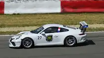 911 GT3 Cup - Typ 991, Porsche Carrera Cup Deutschland war zu Gast bei den 46. AvD-Oldtimer-Grand-Prix 2018, FIA Masters Historic Formula One Championship am 11.Aug.2018