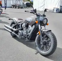 =Indian Scout, präsentiert beim Fuldaer Autotag 2018 im August