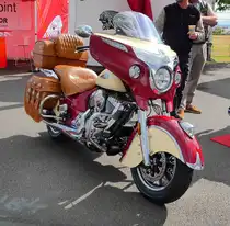 =Indian Roadmaster, präsentiert beim Fuldaer Autotag 2018 im August