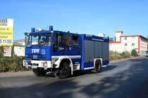 THW Ortsverband Frankfurt IVECO GKW am 29.09.18 bei der Katastrophenschutzübung Frankopia in Frankfurt am Main Osthafen