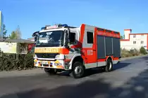 Feuerwehr Frankfurt am Main Mercedes Benz LF20 (Florian Frankfurt 39/44) Sossenheim am 29.09.18 bei der Katastrophenschutzübung Frankopia in Frankfurt am Main Osthafen