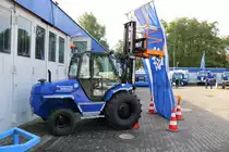 THW Bad Homburg Manitou Gabelstapler am 03.10.18 beim Tag der offenen Tür 