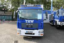 THW Bad Homburg MAN TGLFührungs- und Kommunikationskraftwagen (FüKomKW) am 03.10.18 beim Tag der offenen Tür 