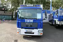 THW Bad Homburg MAN TGLFührungs- und Kommunikationskraftwagen (FüKomKW) am 03.10.18 beim Tag der offenen Tür 