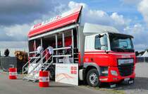 =DAF als Info-Truck der Firma KNITTEL, steht beim Fuldaer Autotag 2018 im August