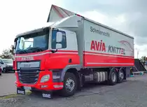 =DAF als Info-Truck der Firma KNITTEL, steht beim Fuldaer Autotag 2018 im August