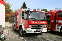 Feuerwehr Usingen Merzhausen Mercedes Benz Atego LF10/6 Kats (Florian-Usingen 5-43) am 03.10.18 beim Tag der offenen Tür des THW in Bad Homburg