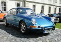 =Porsche 911 t, gesehen bei Blech & Barock im Juli 2018 auf dem Gelände von Schloß Fasanerie bei Eichenzell
