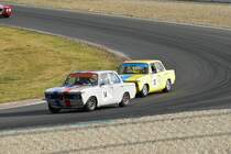 zwei BMW 1800 Ti, im Rennen 7 - AvD-Tourenwagen- und GT Trophäe, 46. AvD-Oldtimer-Grand-Prix am 11.Aug2018.