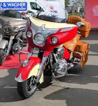 =Indian Roadmaster, präsentiert beim Fuldaer Autotag 2018 im August
