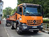 Mercedes-Benz Arocs in Esslingen am 18.06.2018