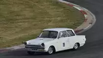 Ford Lotus Cortina, ccm 1593, Bj. 1965 im Rennen 7 - AvD-Tourenwagen- und GT Trophäe, 46. AvD-Oldtimer-Grand-Prix am 11.Aug2018