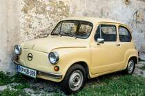 Zastava 750 auf dem Basis des Fiat 600, gesehen in koper am 