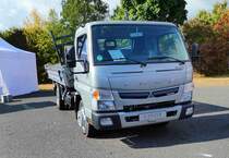 =Mitsubishi Fuso, gesehen beim Fuldaer Autotag 2018 im August
