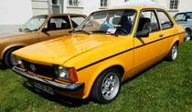 =Opel Kadett C, steht bei Blech & Barock im Juli 2018 auf dem Gelände von Schloß Fasanerie bei Eichenzell