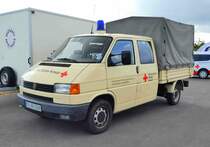 =VW T 4 des DRK, gesehen beim Fuldaer Autotag 2018 im August