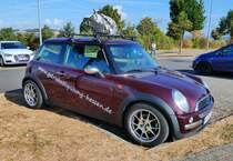 =Mini, gesehen beim Fuldaer Autotag 2018 im August