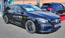 =MB AMG CLA 45, 381 PS, gesehen beim Fuldaer Autotag 2018 im August