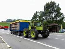 MB-trac 1300-turbo, passiert die Haltestelle Salem-Schloß; 180906