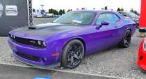 =Dodge Challenger SRT, gesehen beim Fuldaer Autotag 2018 im August