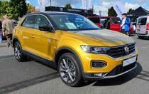 =VW T-Roc Style 1,5 TSI, 150 PS, gesehen beim Fuldaer Autotag 2018 im August
