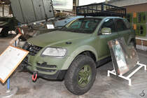 Prototyp des geschütztes Führungs- und Funktionsfahrzeuges  Frettchen  der Bundeswehr. (Wehrtechnische Studiensammlung Koblenz, August 2018)