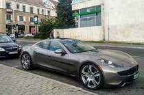 Fisker Karma, gesehen am 01.10.2018 in Pecs HU.