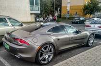 Fisker Karma, gesehen am 01.10.2018 in Pecs HU.