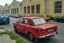 Lada 1200 alias 2101, fotografiert in Budapest am 28.07.2018 