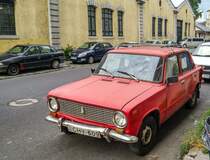 Lada 1200 alias 2101, fotografiert in Budapest am 28.07.2018 