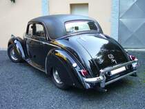 Heckansicht eines Riley RME. 1953 - 1955. Oldtimertreffen  Schwarzwaldhaus  in Mettmann am 21.10.2018.