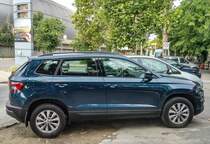 Skoda Kodiak, Seitenansicht am 28.07.2018 (Budapest)