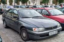 Toyota Carina E, fotografiert am 28.07.2018 in Budapest.