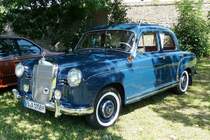 =MB Ponton, ausgestellt bei Blech & Barock im Juli 2018 auf dem Gelände von Schloß Fasanerie bei Eichenzell