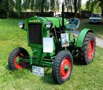 =11er Deutz, Bj. 1938, ausgestellt bei Blech & Barock im Juli 2018 auf dem Gelände von Schloß Fasanerie bei Eichenzell