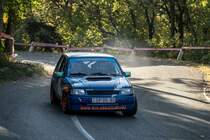 Opel Corsa A auf dem 52. Mecsek Rallye, Oktober 2018.