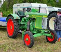 =Fendt Dieselross, steht bei den Traktorfreunden Mackenzell im September 2018