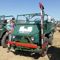 =Unimog, ausgestellt am Baiersröder Hof im August 2018