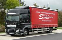 =DAF CF rastet im Oktober 2018 an der A 7