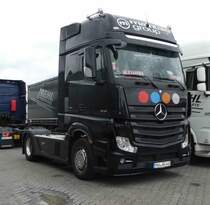 =MB Actros von MAINTALER rastet im Oktober 2018 an der A 7
