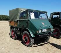 =Unimog, gesehen am Baiersröder Hof im August 2018