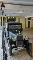 Ein Audi P5 aus dem Jahr 1929. (August Horch Museum Zwickau, August 2018)