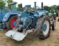 =Lanz steht bei den Traktorfreunden Mackenzell im September 2018